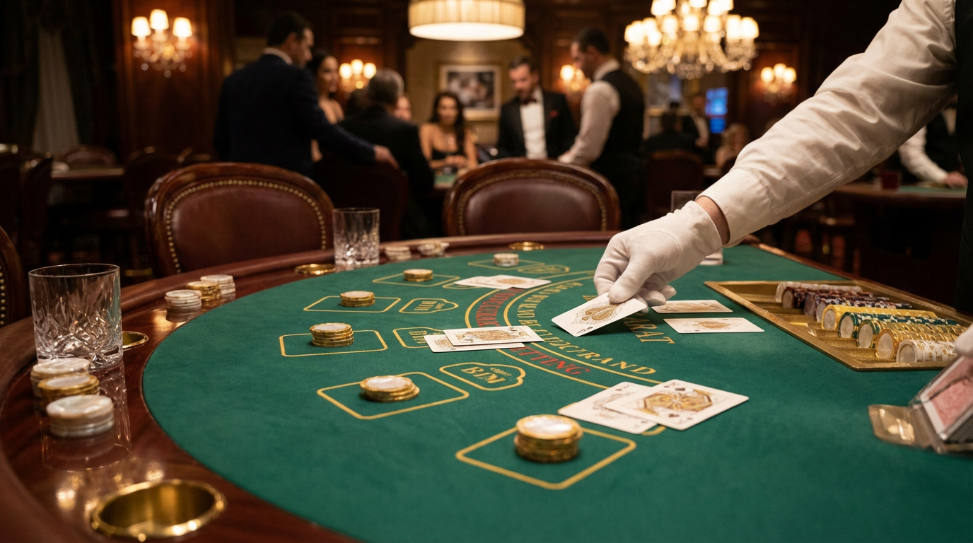 Bacará - Jogo de cartas elegante